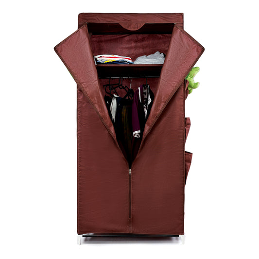 Foldable Non-Woven Fabric Cover Size 75x50x160 cm With Shelf